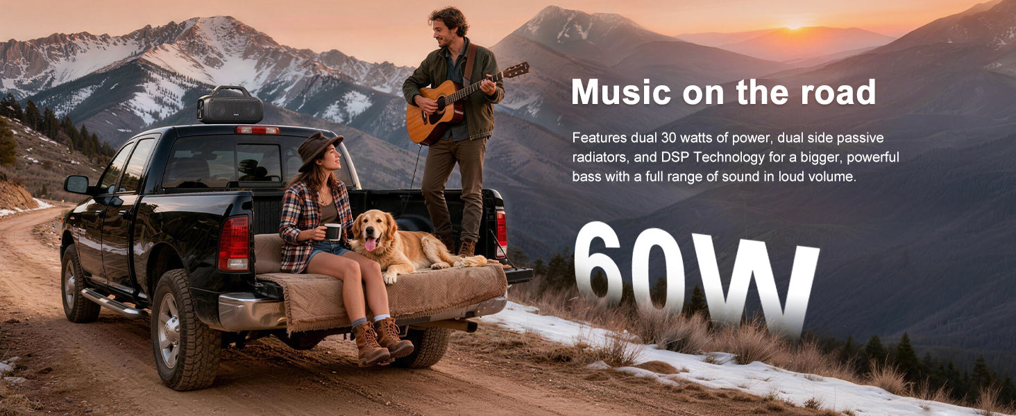 This 60W Speaker Turned My Mountain Road Trip Into a Portable Live Show