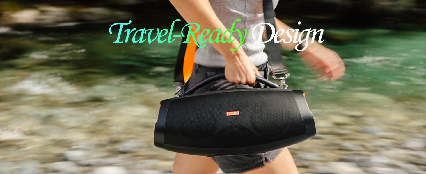 Take Your Adventures to the Next Level with the DOSS Extreme Boom Pro D200🎒🌲🎶