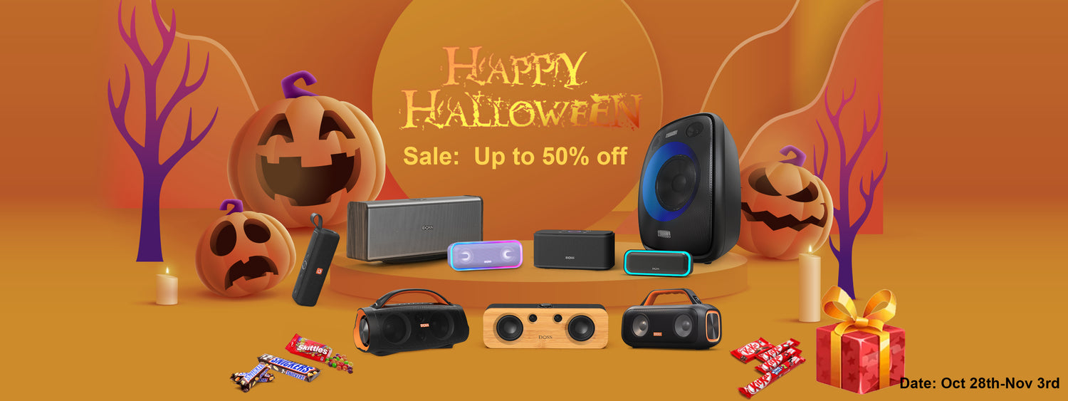 Celebrate Halloween with Spooky Good Deals on Doss Speakers!