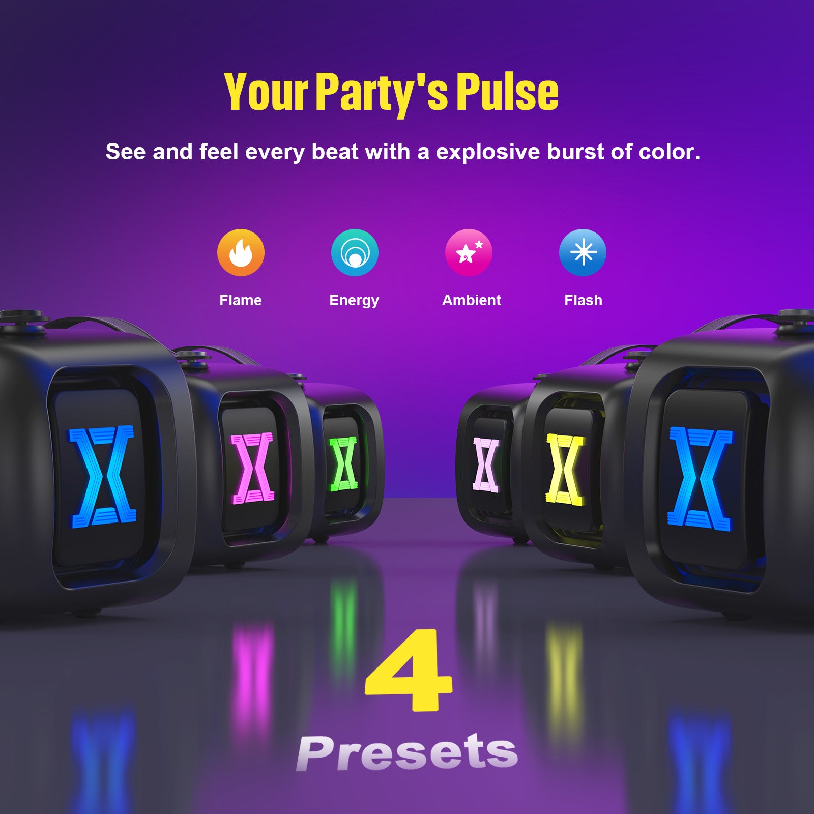 DOSS Extreme Boom Pro D300 Bluetooth Speaker