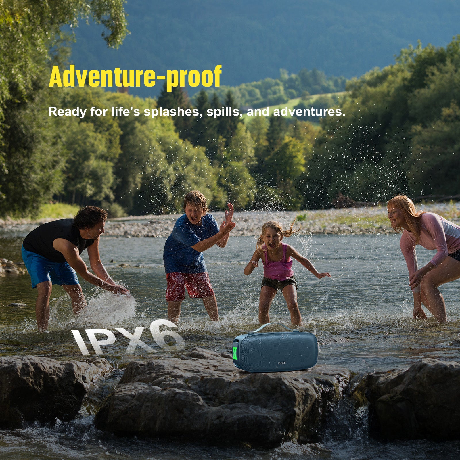 DOSS Extreme Boom Pro D300 Bluetooth Speaker