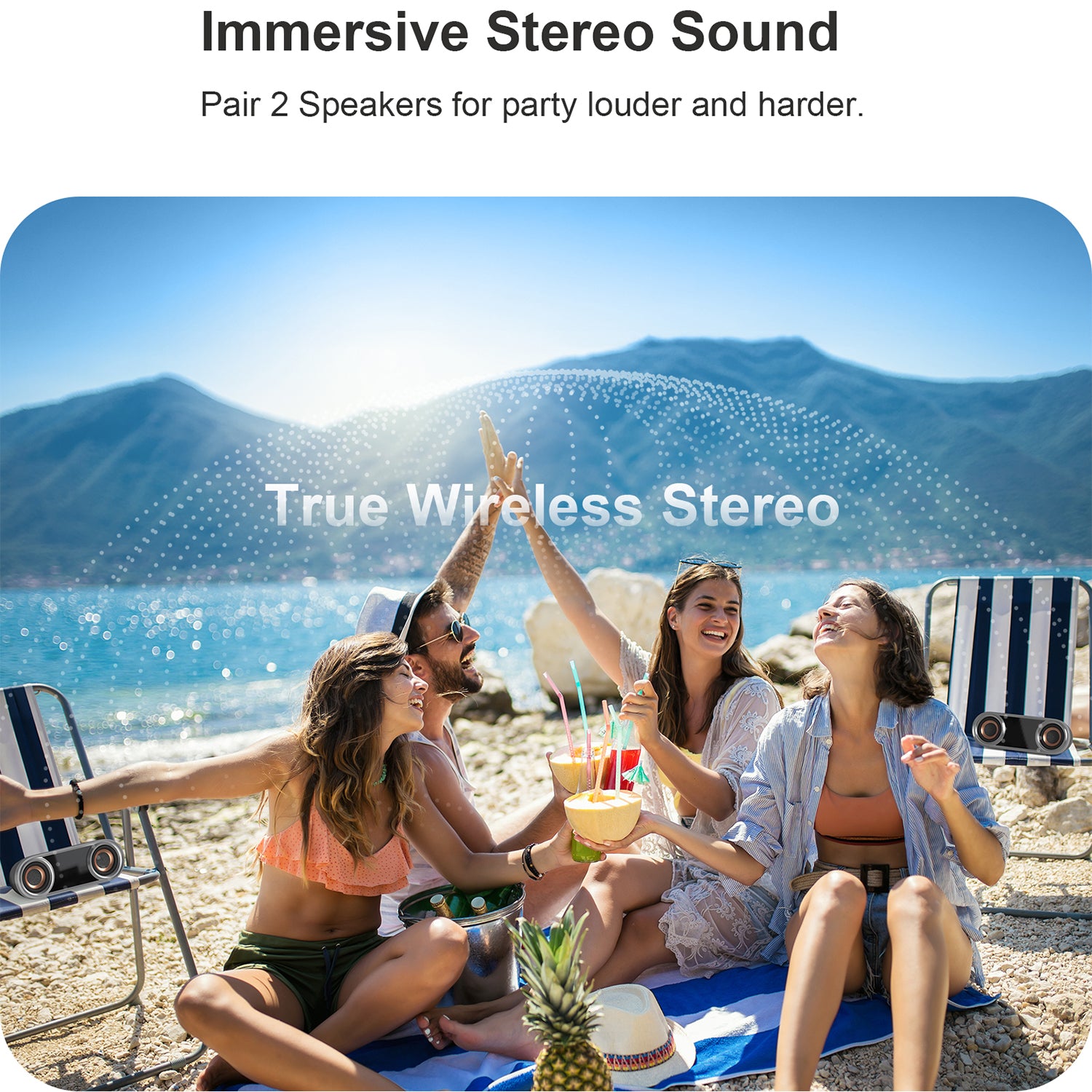Doss SoundBox Pro+ P400 Bluetooth Speaker