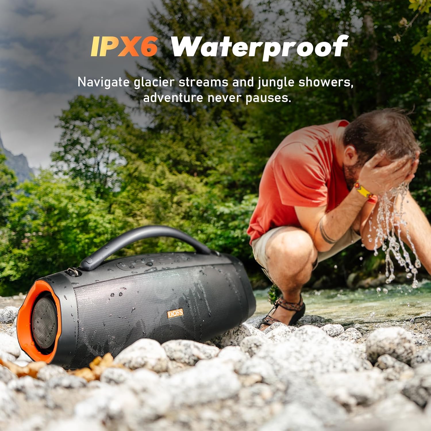 Doss Extreme Boom Pro D200 Outdoor Bluetooth Speaker