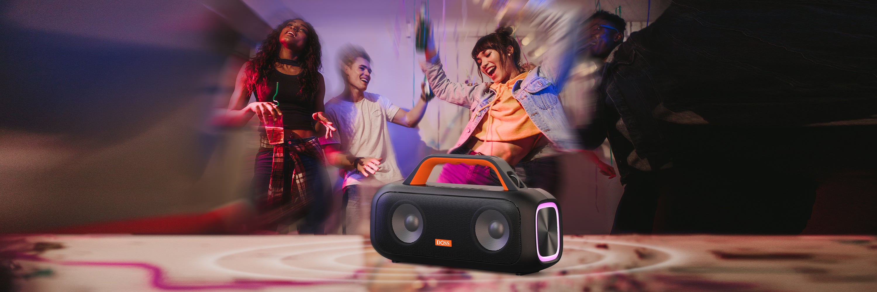 Extreme Boom S Outdoor Bluetooth Speakers - Black