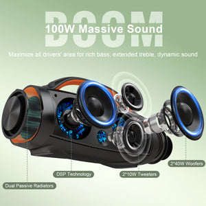 DOSS Extreme Boom+ Outdoor Speaker