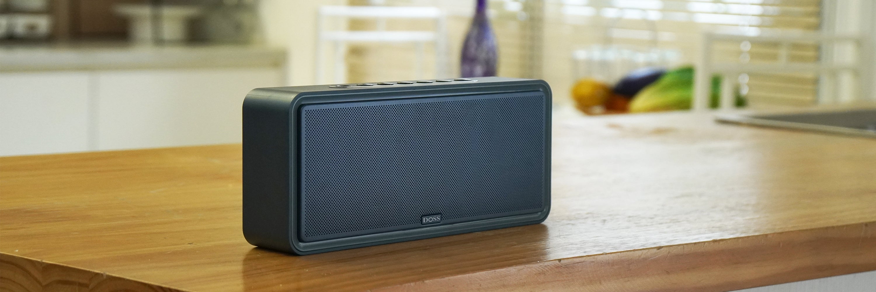 Doss SoundBox XL Wireless Speakers for Home- Black