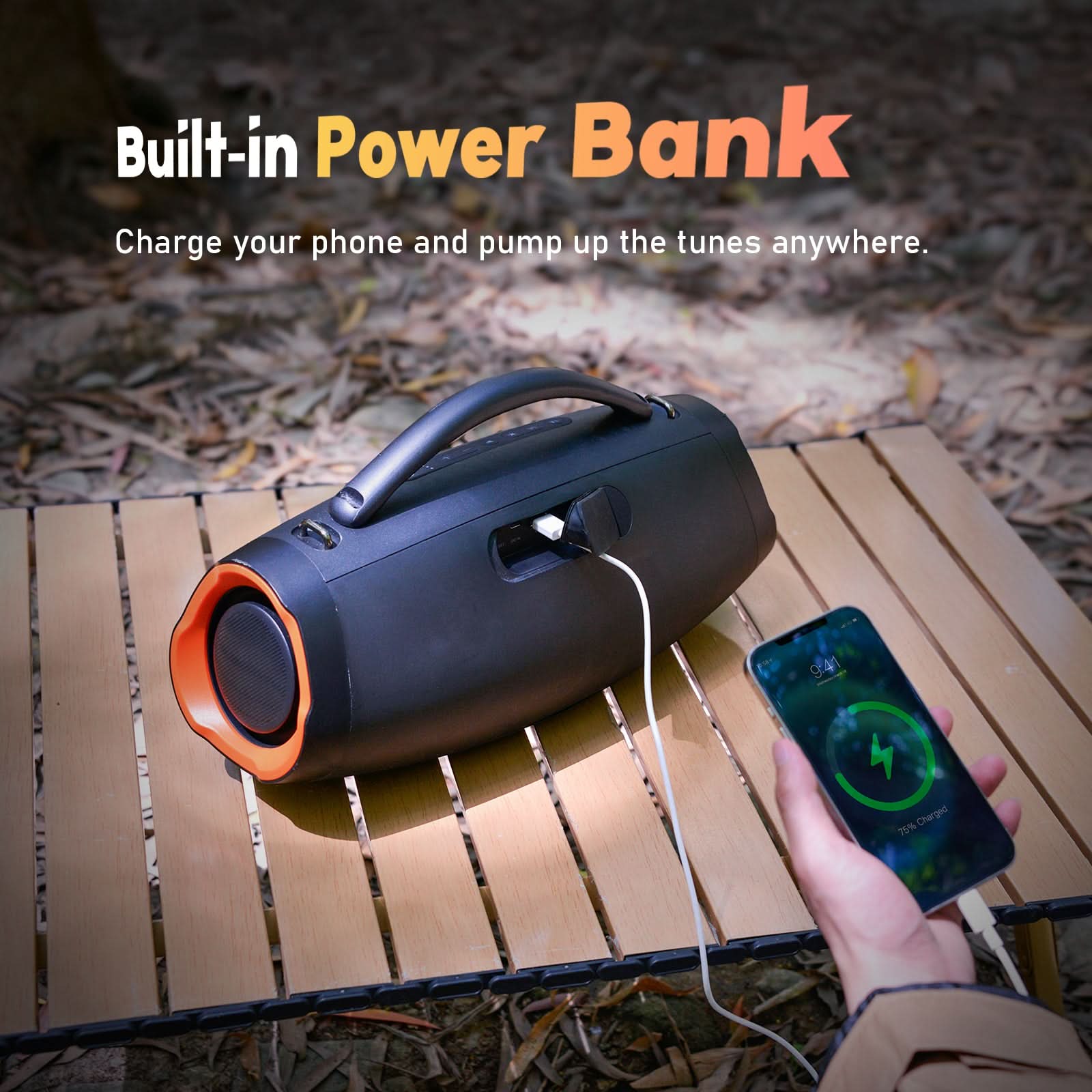 Doss Extreme Boom Pro D200  Outdoor Bluetooth Speaker