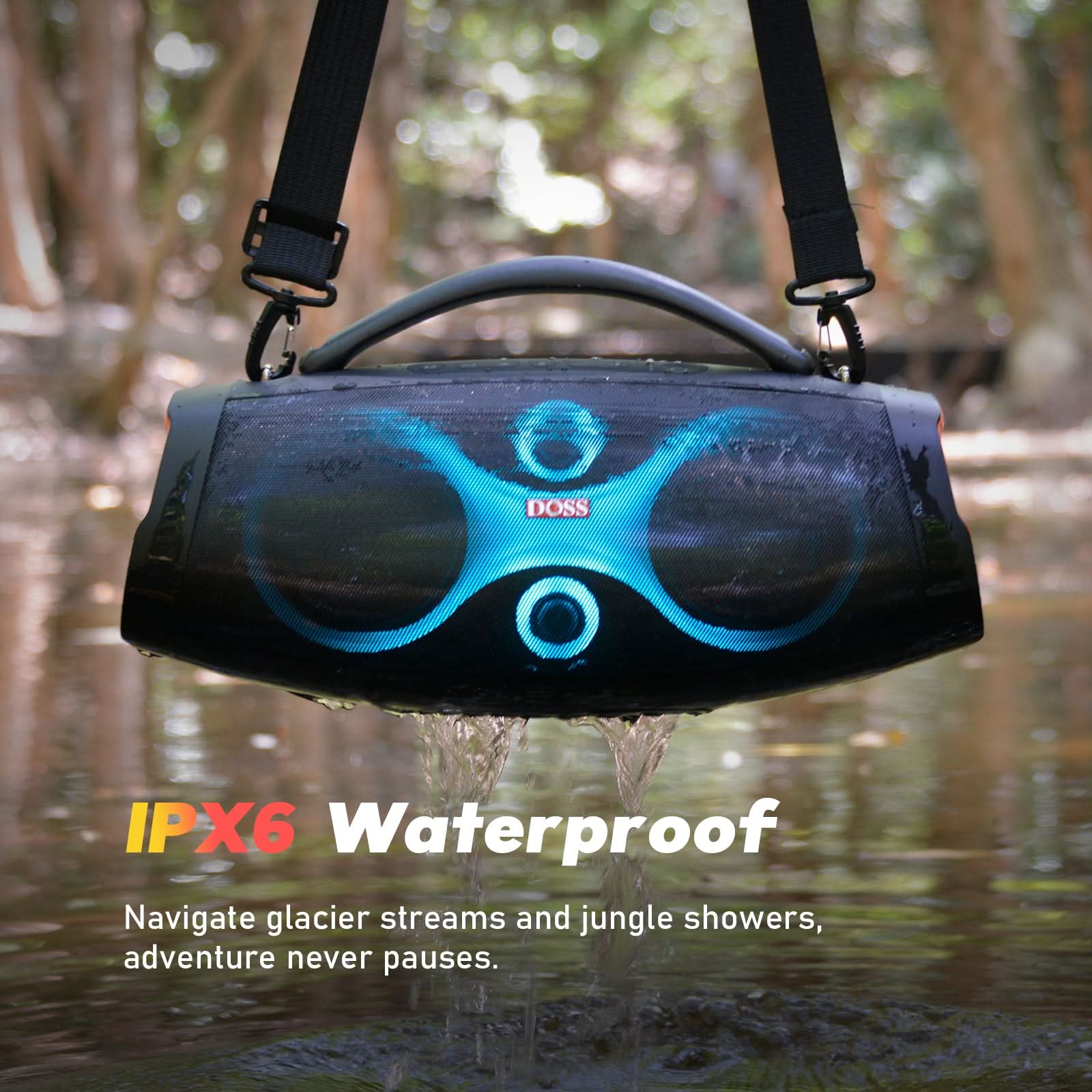 Doss Extreme Boom Pro D200  Outdoor Bluetooth Speaker