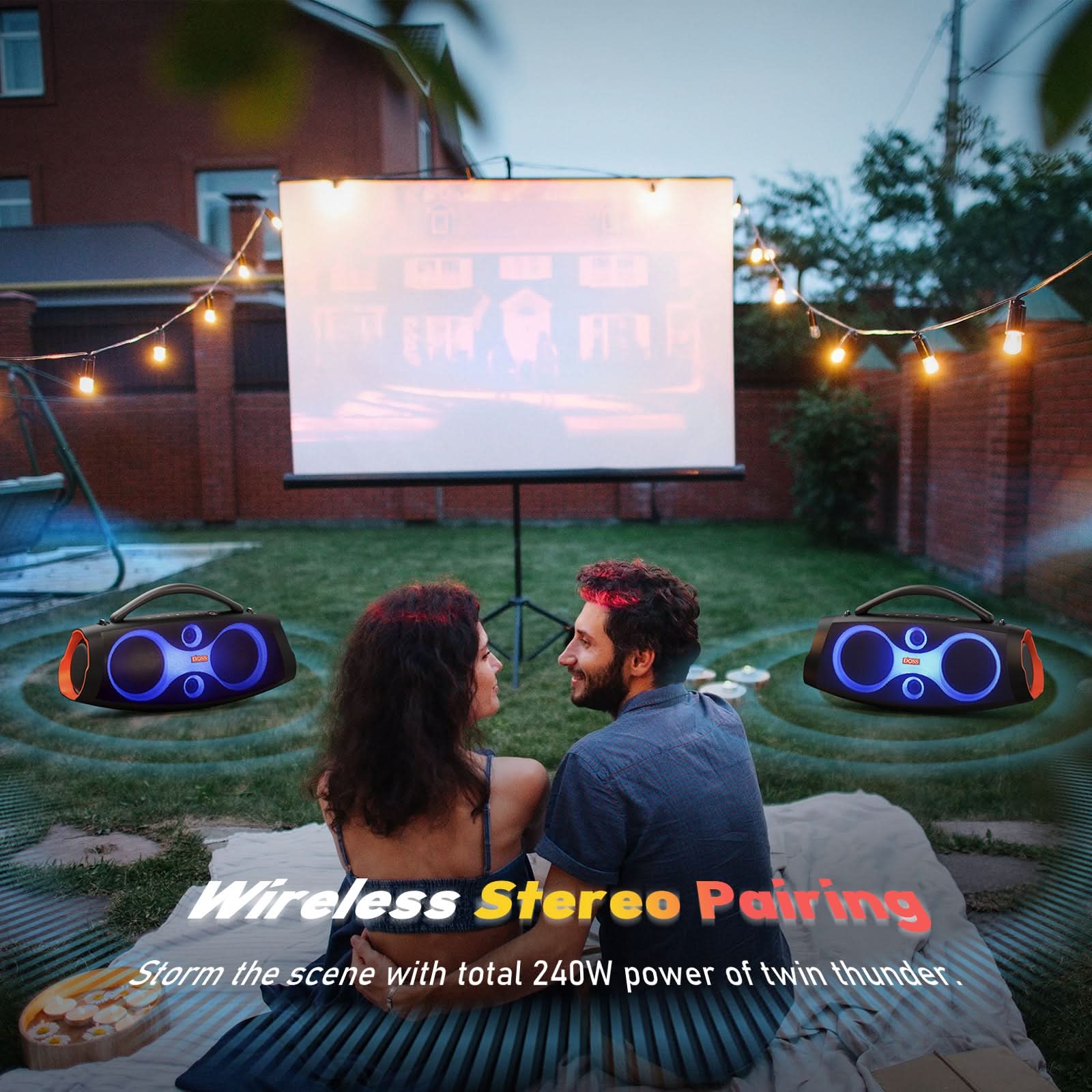 Doss Extreme Boom Pro D200  Outdoor Bluetooth Speaker