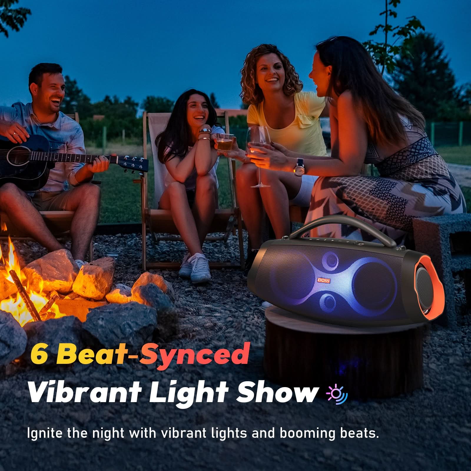 Doss Extreme Boom Pro D200  Outdoor Bluetooth Speaker
