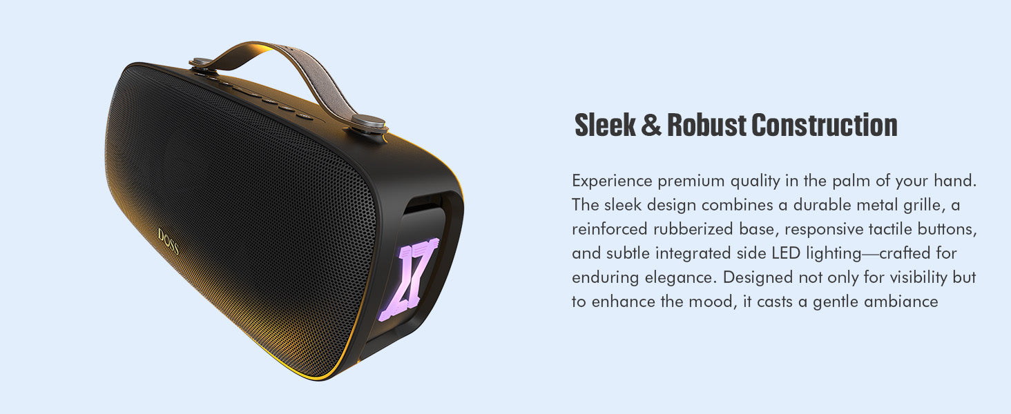 DOSS Extreme Boom Pro D300 bluetoothスピーカ DOSS Extreme Boom Pro D300 Bluetooth Speaker