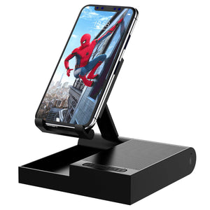 DOSS Cell Phone Stand with Wireless Bluetooth Speaker