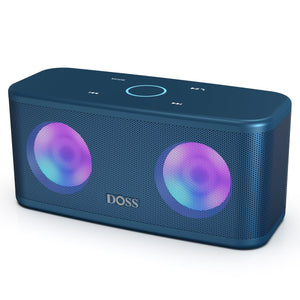DOSS Bluetooth Speaker - Blue Doss SoundBox Pro+