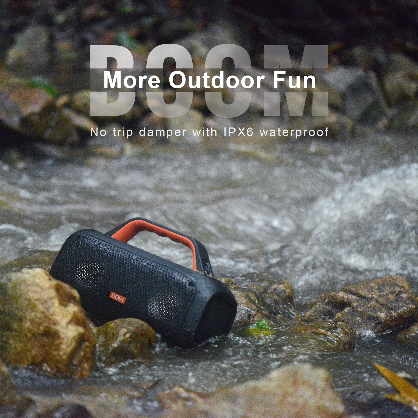 DOSS Extreme Boom Bluetooth Speaker
