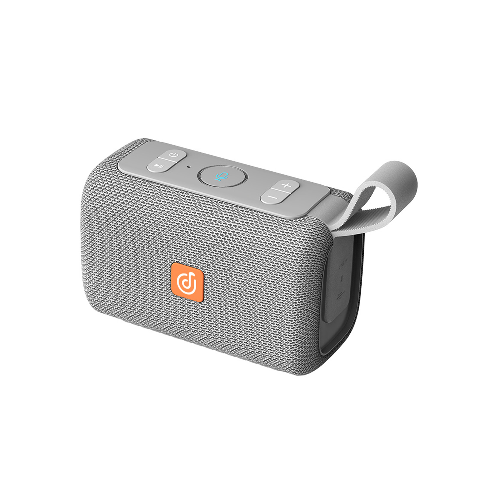 Grey DOSS EGO Waterproof Bluetooth Speaker