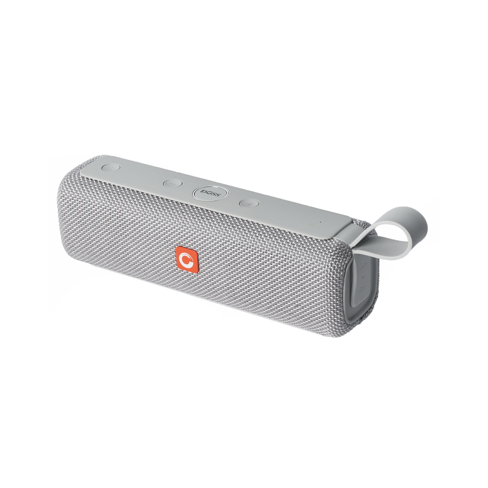 Grey DOSS EGO II Bluetooth Speaker