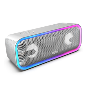 Silver DOSS SoundBox Pro Plus - Bluetooth Speaker